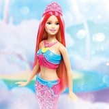 Barbie Sirène Arc en Ciel, Poupée Poupée mannequin, Fille, 3 an(s), Effets lumineux, Batteries requises