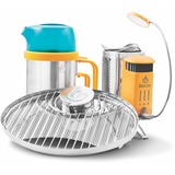 Biolite CampStove2 Bundle, Réchaud de voyage Argent/Jaune