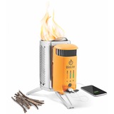 Biolite CampStove 2 + FlexLight, Réchaud de voyage Argent/Jaune