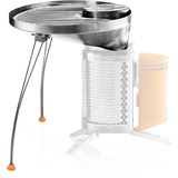 Biolite GRA Portable grill stove Réchaud de camping, Barbecue Argent, Portable grill stove, Bois, Acier inoxydable, 3 pieds, 139 cm², 850 g