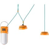 Biolite NanoGrid Lampe-torche universelle Gris, Orange, Lumière LED Lampe-torche universelle, Gris, Orange, 3 lampe(s), Lithium-Ion (Li-Ion), 4400 mAh, 29,2 mm