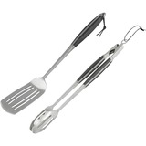 Campingaz Premium kit avec RVS spatule + pince, Ustensiles de barbecue Acier inoxydable