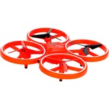Carrera 370503026 hélicoptère radio-commandé Moteur électrique, Drone Rouge/Orange, Quadcoptère, Moteur électrique, 4 rotors