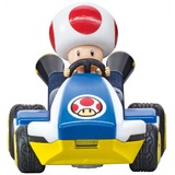 Carrera Nintendo Mario Kart - Mini - Toad, Voiture télécommandée Blanc/Bleu