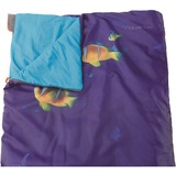Easy Camp Image Kids Aquarium Sac de couchage rectangulaire Polyester Multicolore Violâtre, 700 mm, 160 cm, 800 g, 320 mm, 200 mm
