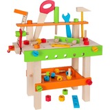 Eichhorn Table de travail, Outils pour enfants Jeu de construction, Garçon/Fille, 3 an(s), Bois, 49 pièce(s)