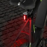 FISCHER Fahrrad Feu arrière de la batterie Twin, Lumière LED 