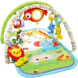 Fisher-Price 3-in-1 Musical Activity Gym Multicolore Tapis de gymnastique pour bébé, Arche de jeu/couverture Tapis de gymnastique pour bébé, Garçon/Fille, Barre d'activités, Sonore, Multicolore