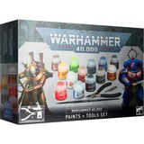 Games Workshop Warhammer 40.000: Paints + Tools Set, Jeux de société