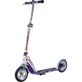 HUDORA Big Wheel Step AIR 205 Dual Brake, Trottinette Bleu/Blanc