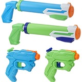 Hasbro NERF Super Soaker Floodtastic, Pistolet à eau Bleu/Vert, Blaster jouet, 8 an(s), Garçon, Bleu, Vert, Pas pour les enfants de moins de 36 mois