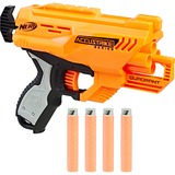 Hasbro N-strike Elite Accustrike Quadrant, NERF Gun Orange/Noir, Blaster jouet, 8 année(s), Garçon, Gris, Orange, Plastique, 4 pièce(s)