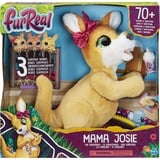 Hasbro furReal - Maman Josie le Kangourou, Peluche Beige/Blanc