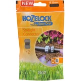 Hozelock 7017 Connecteur de tuyau Ø 13 mm, Systèmes de goutte à goutte 2 pièces