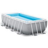 Intex 26788 piscine hors sol Rectangle 6836 L Gris Gris clair/Bleu, 6836 L, Piscine hors sol, Adultes et enfants, Echelle, Gris, 59,7 kg