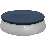 Intex 28022 accessoire pour piscine Bâche de piscine bleu foncé, Bâche de piscine, Gris, Rond, 3,66 m, 17,4 kg, 92,1 mm