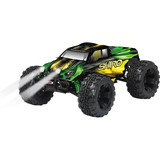 Jamara 053366 véhicule terrestre radiocommandé Monster truck Moteur électrique 1:10, RC Jaune/Vert, Monster truck, Moteur électrique, 1:10, Prêt à fonctionner, Noir, Vert, 4 roues motrices (4WD)