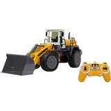 Jamara 564 Liebherr Bulldozer, RC Jaune/Noir, échelle 1:20