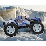 Jamara Tiger Ice Monstertruck 4WD, Voiture télécommandée Blanc/Bleu clair, échelle 1:10, version EP