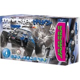 Jamara Tiger Ice Monstertruck 4WD, Voiture télécommandée Blanc/Bleu clair, échelle 1:10, version EP
