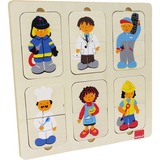 Jumbo Goula Puzzle métiers 12 pièces