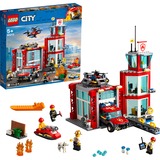 LEGO City - La caserne de pompiers, Jouets de construction 60215