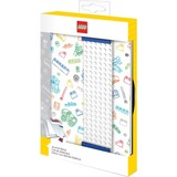 LEGO Classic - Journal avec bande (blanc), Bloc note