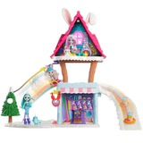Mattel Chalet de ski enchanté avec Bevy Bunny & Jump, Jeu de construction 4 an(s)