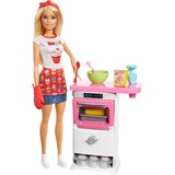 Mattel FHP57 poupée Multicolore, Femelle, Fille, 3 année(s), Barbie, Doll kitchen set