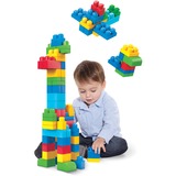 Mattel First Builders - Maxi - Sac Medium Classique, Jouets de construction Multicolore, 60 pièce(s), 1 année(s), Uniforme, 5 année(s), Sac à fermeture éclair