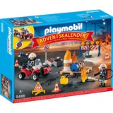 PLAYMOBIL Calendrier de l'Avent - Intervention sur le chantier, Jouets de construction 9486