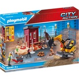 PLAYMOBIL City Action - Mini-pelleteuse et chantier, Jouets de construction 70443