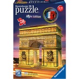 Ravensburger Arc De Triomphe Night Edition 3D Puzzle puzzle en 3D 216 pièce(s), 10 année(s), Bâtiments, 215 mm, 115 mm, 27,5 cm
