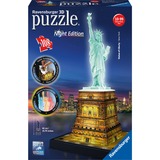 Ravensburger Puzzle 3D: Statue de la liberté Edition de nuit Puzzle 3D, 108 pièce(s), 8 an(s)