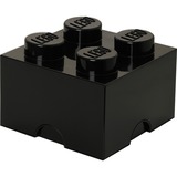 Room Copenhagen Brique de rangement LEGO 4 noire, Boîte de rangement Noir