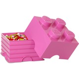 Room Copenhagen Brique de rangement LEGO 4 rose, Boîte de rangement rose fuchsia