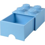 Room Copenhagen LEGO Brick Drawer 4 Light blue, Boîte de rangement Bleu clair