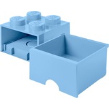 Room Copenhagen LEGO Brick Drawer 4 Light blue, Boîte de rangement Bleu clair