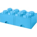 Room Copenhagen LEGO Brick Drawer 8 Light blue, Boîte de rangement Bleu clair