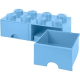 Room Copenhagen LEGO Brick Drawer 8 Light blue, Boîte de rangement Bleu clair