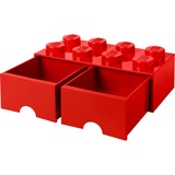 Room Copenhagen LEGO Brick Drawer, Boîte de rangement Rouge