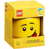 Room Copenhagen Tête de stockage LEGO 'Silly', mini, Boîte de rangement Jaune