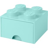 Room Copenhagen Tiroir 4 briques LEGO bleu, Boîte de rangement Bleu