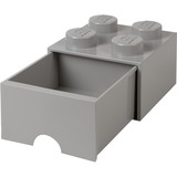 Room Copenhagen Tiroir à briques LEGO 4 gris, Boîte de rangement Gris