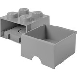 Room Copenhagen Tiroir à briques LEGO 4 gris, Boîte de rangement Gris