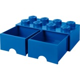 Room Copenhagen Tiroir à briques LEGO 8 Bleu, Boîte de rangement Bleu