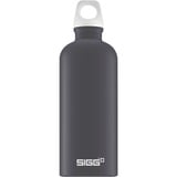 SIGG Lucid Shade Touch 0,6 L, Gourde Gris, 600 ml, Utilisation quotidienne, Noir, Aluminium, 215 mm, 7,1 cm