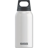 SIGG Thermo Flask Hot & Cold White 0,3 L, Thermos Blanc, 0,3 L, Blanc, Acier inoxydable, 9 h, 12 h, Utilisation quotidienne