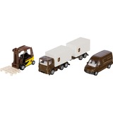 SIKU 6324 véhicule pour enfants, Modèle réduit de voiture Marron, Modèle de camion de livraison, Métal, Plastique, Noir, Marron, Blanc, Jaune