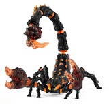 Schleich Eldrador - Scorpion de lave, Figurine Noir/Orange, 70142